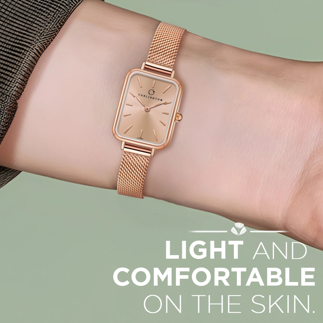 Iconic 2041 Rose gold Analog Womens Watch