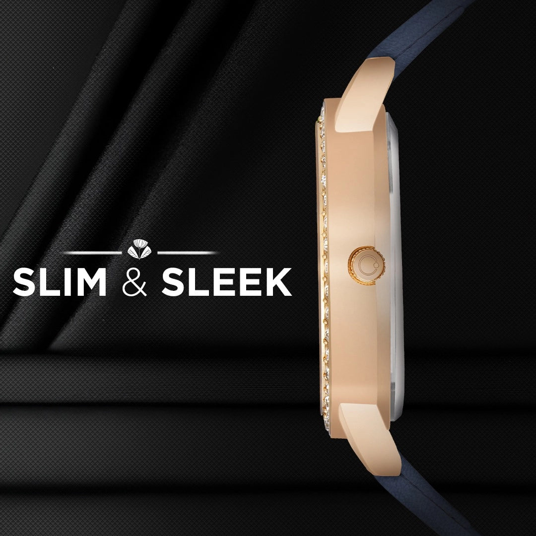 Iconic 2042 Blue Analog Womens Watch