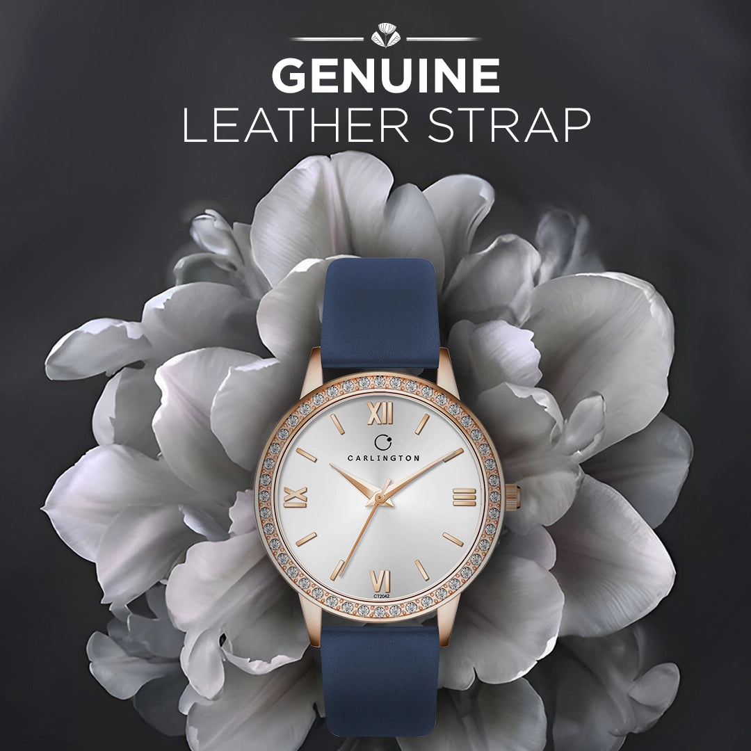 Iconic 2042 Blue Analog Womens Watch