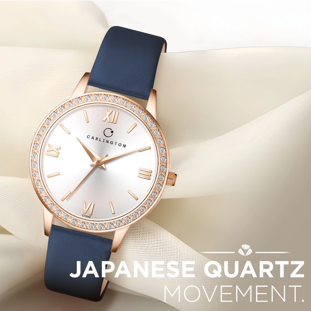 Iconic 2042 Blue Analog Womens Watch