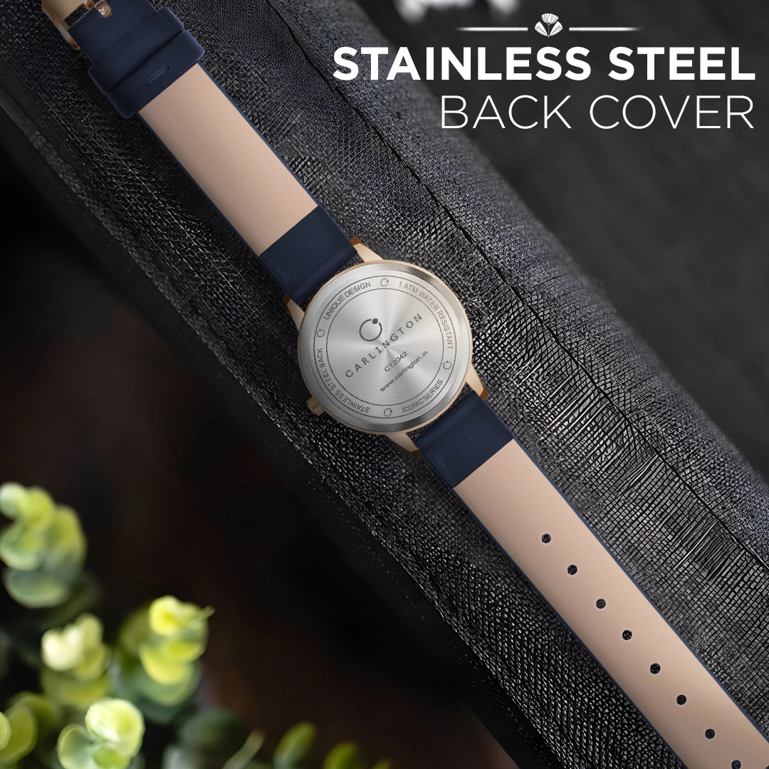 Iconic 2042 Blue Analog Womens Watch