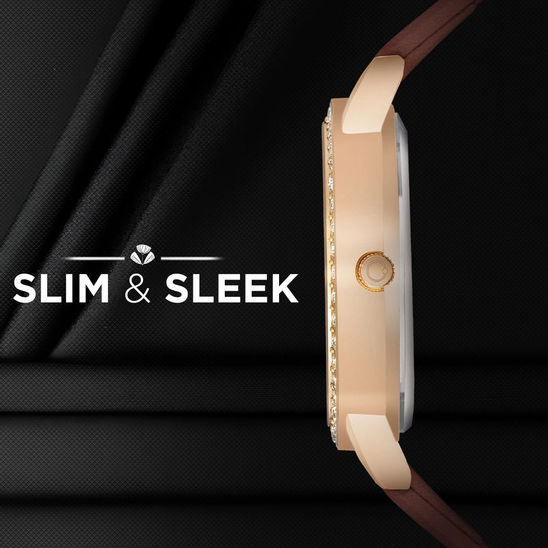 Iconic 2042 Brown Analog Womens Watch