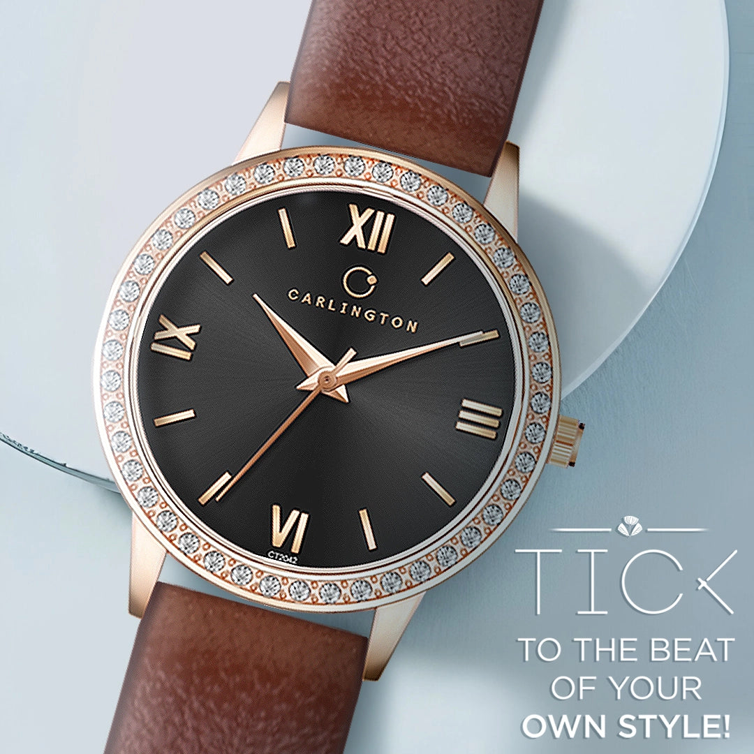Iconic 2042 Brown Analog Womens Watch