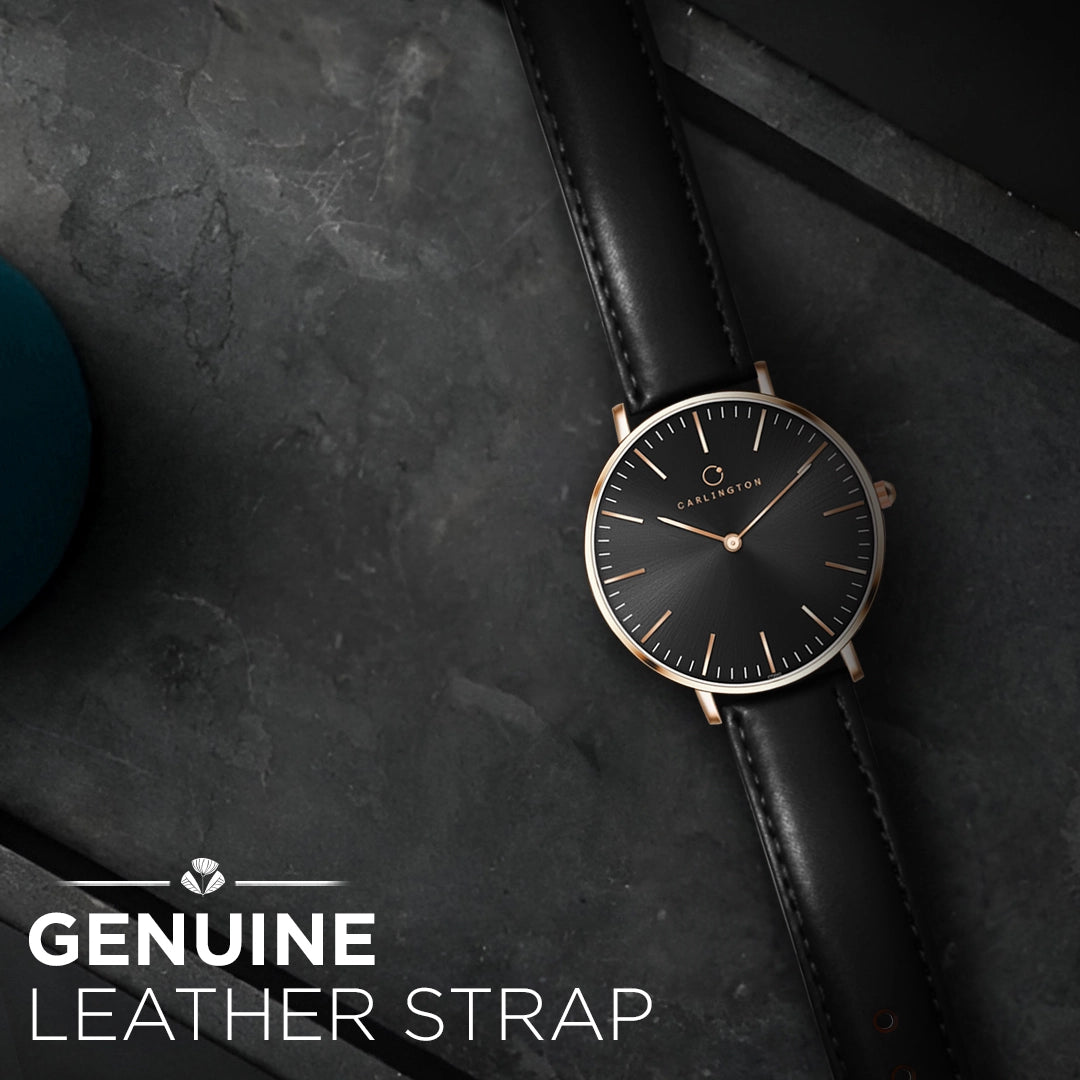 Iconic 2043 Black Analog Men's Watch