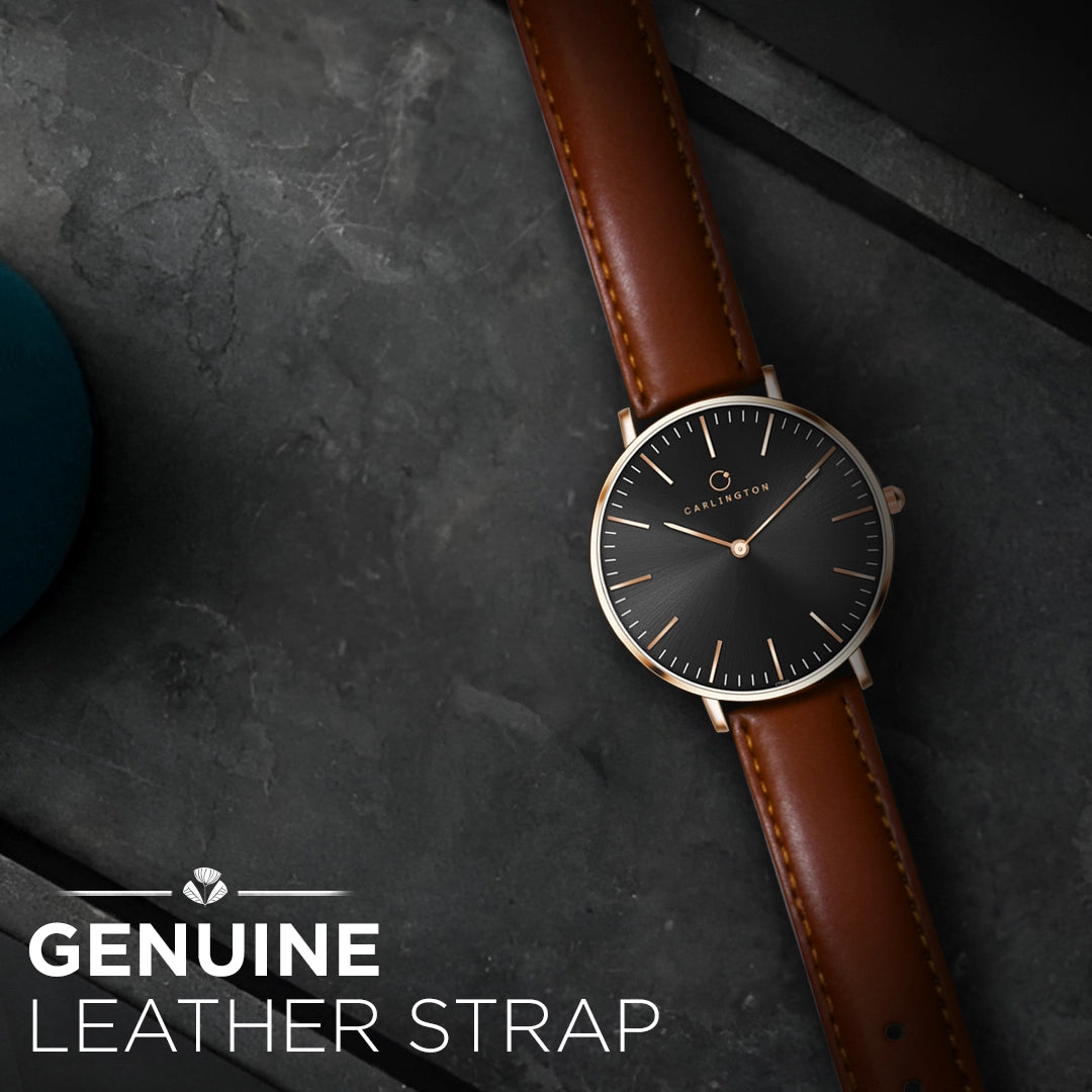 Iconic 2043 Brown Analog Mens Watch