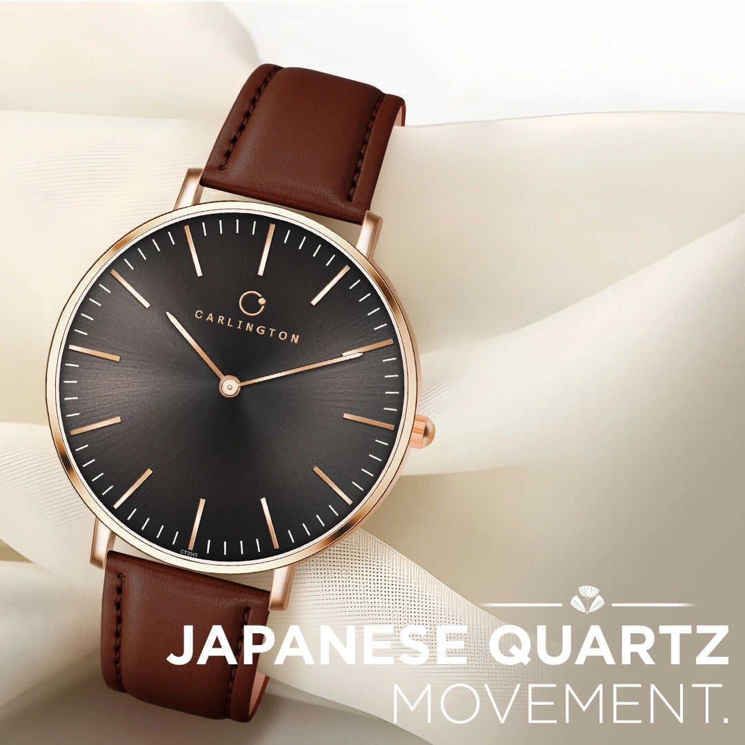 Iconic 2043 Brown Analog Mens Watch