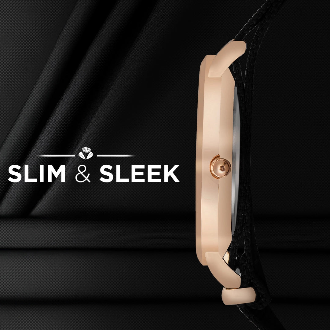 Iconic 2045 Black Analog Mens Watch