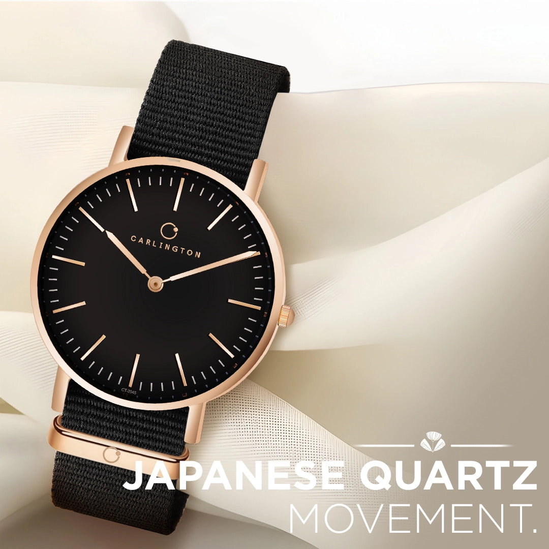 Iconic 2045 Black Analog Mens Watch