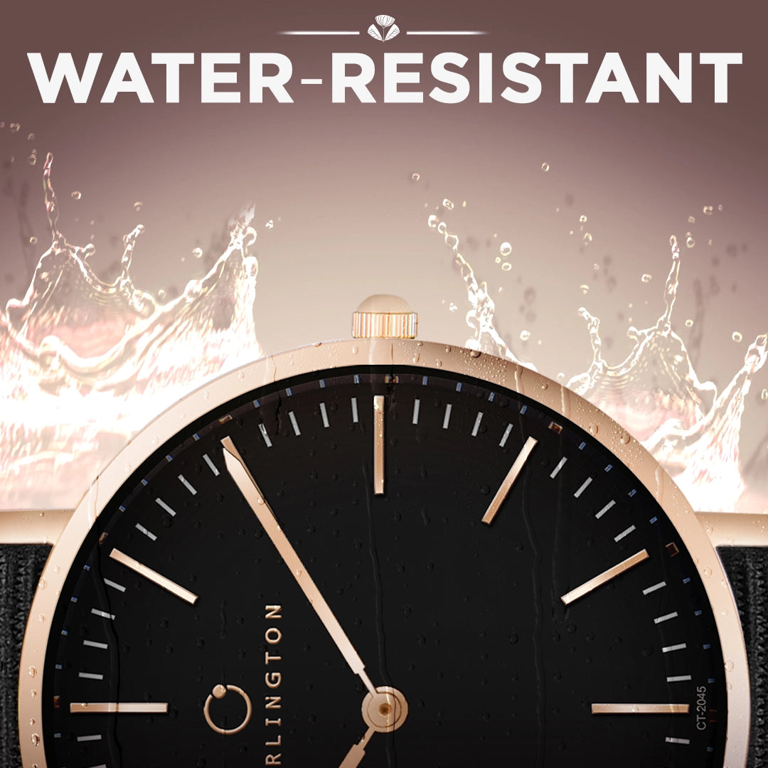 Iconic 2045 Black Analog Womens Watch
