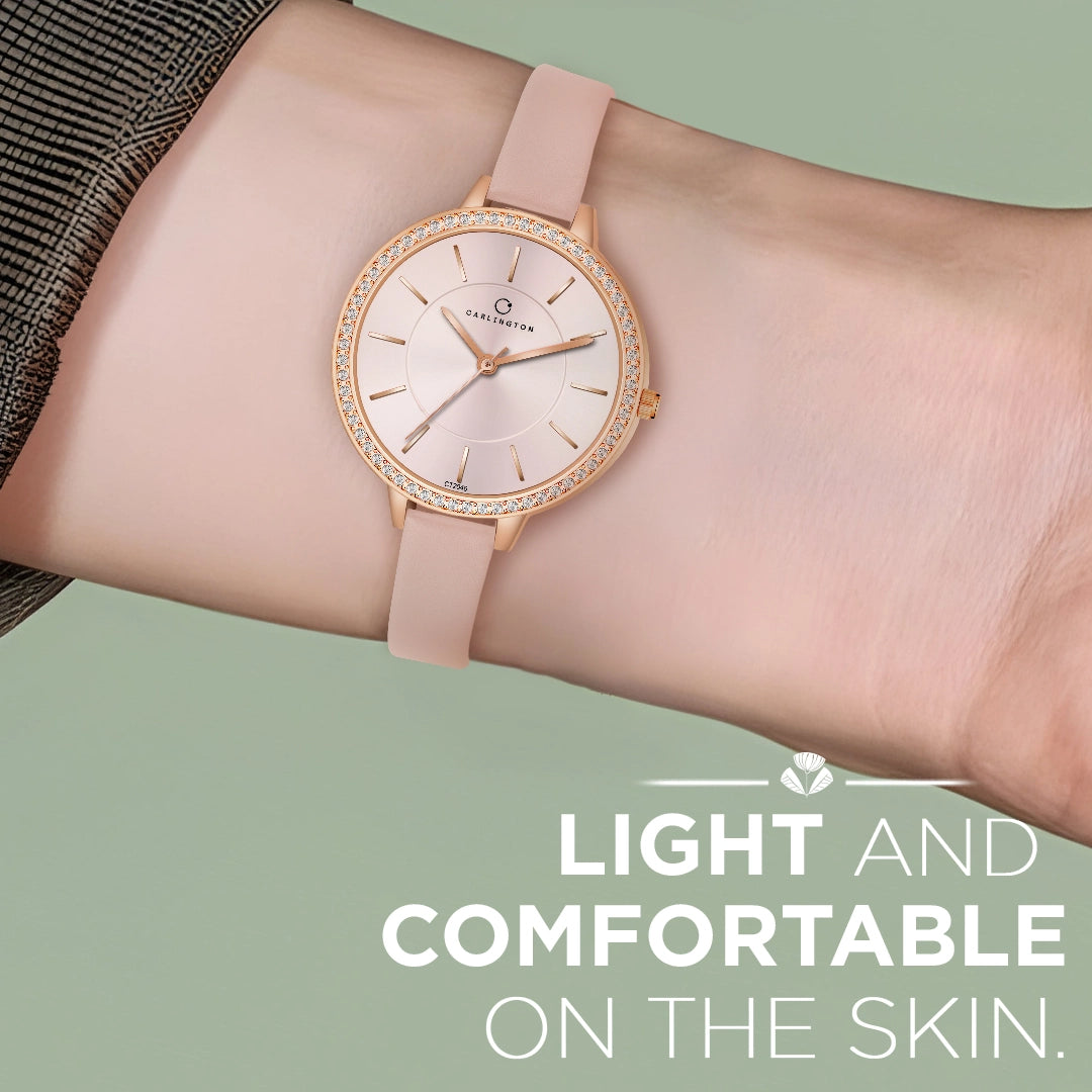 Iconic 2046 Pink Analog Womens Watch