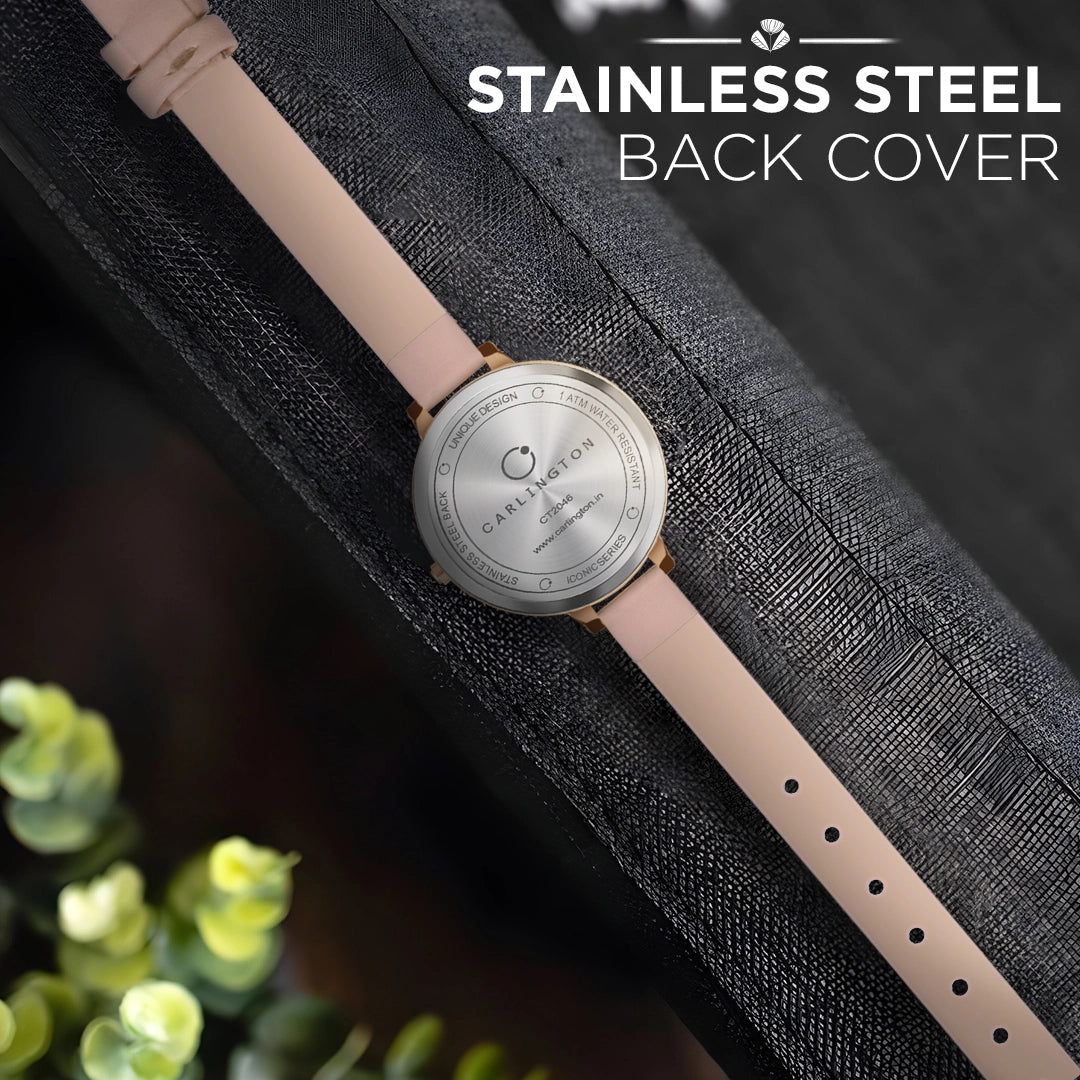 Iconic 2046 Pink Analog Womens Watch