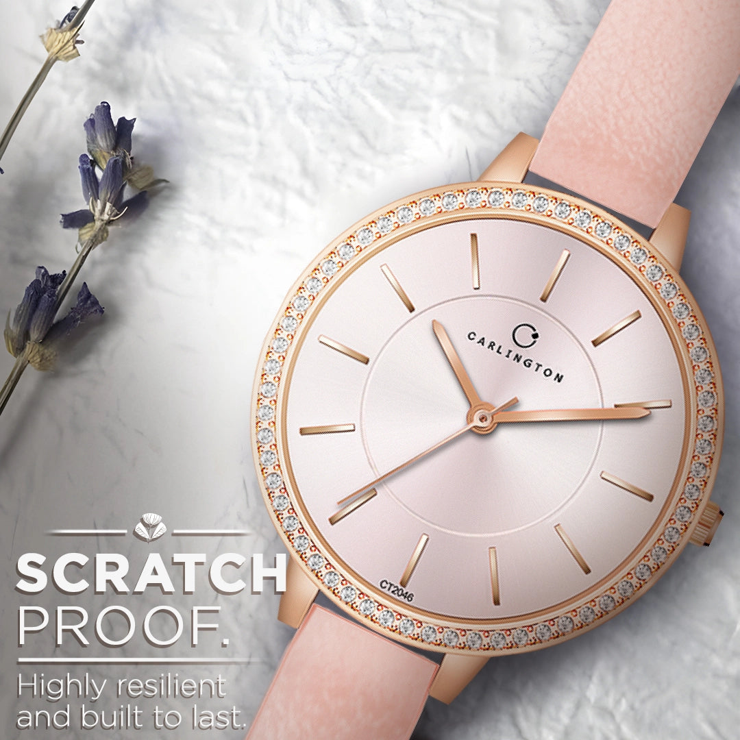Iconic 2046 Pink Analog Womens Watch