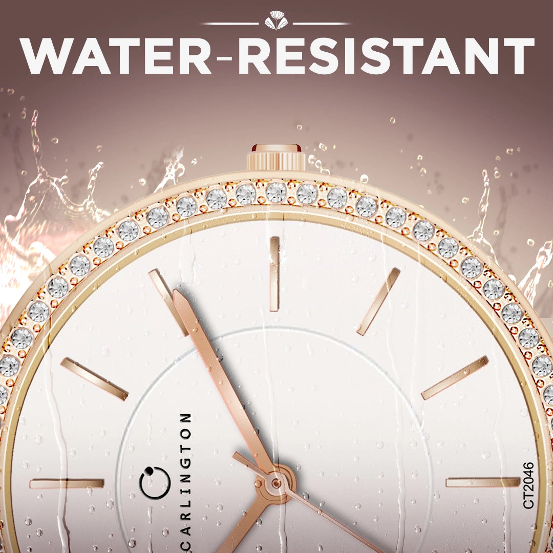Iconic 2046 White Analog Womens Watch