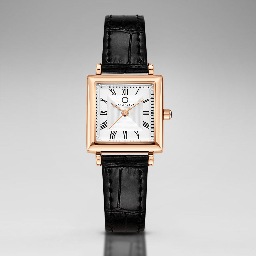 Carlington Aura Series Analog Women Wrist Watches with Premium Leather Belt Strap | Premium Fashion Watches for Ladies | CT - 205