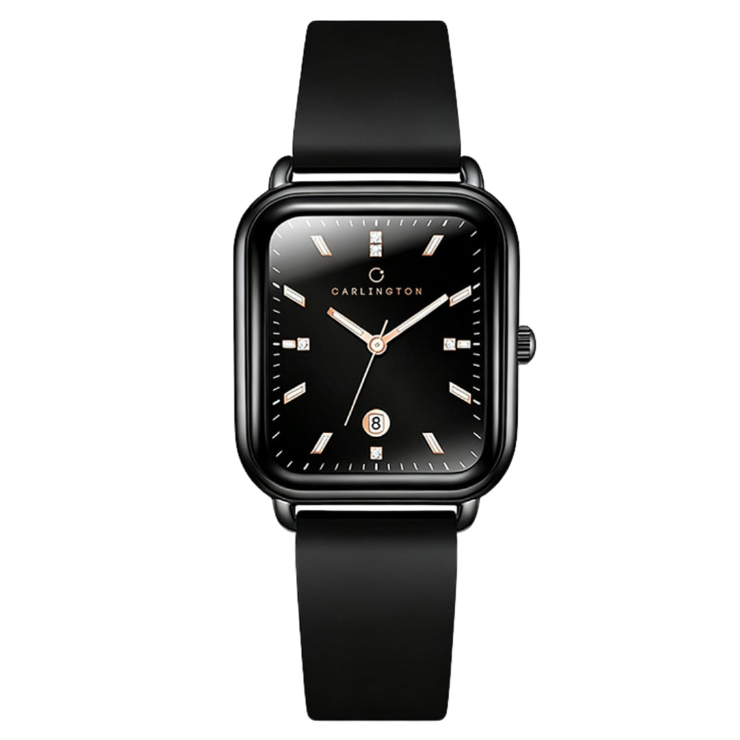 Carlington ASTRO 056 Black – Premium Men's Chronograph-Style Analog Quartz Watch