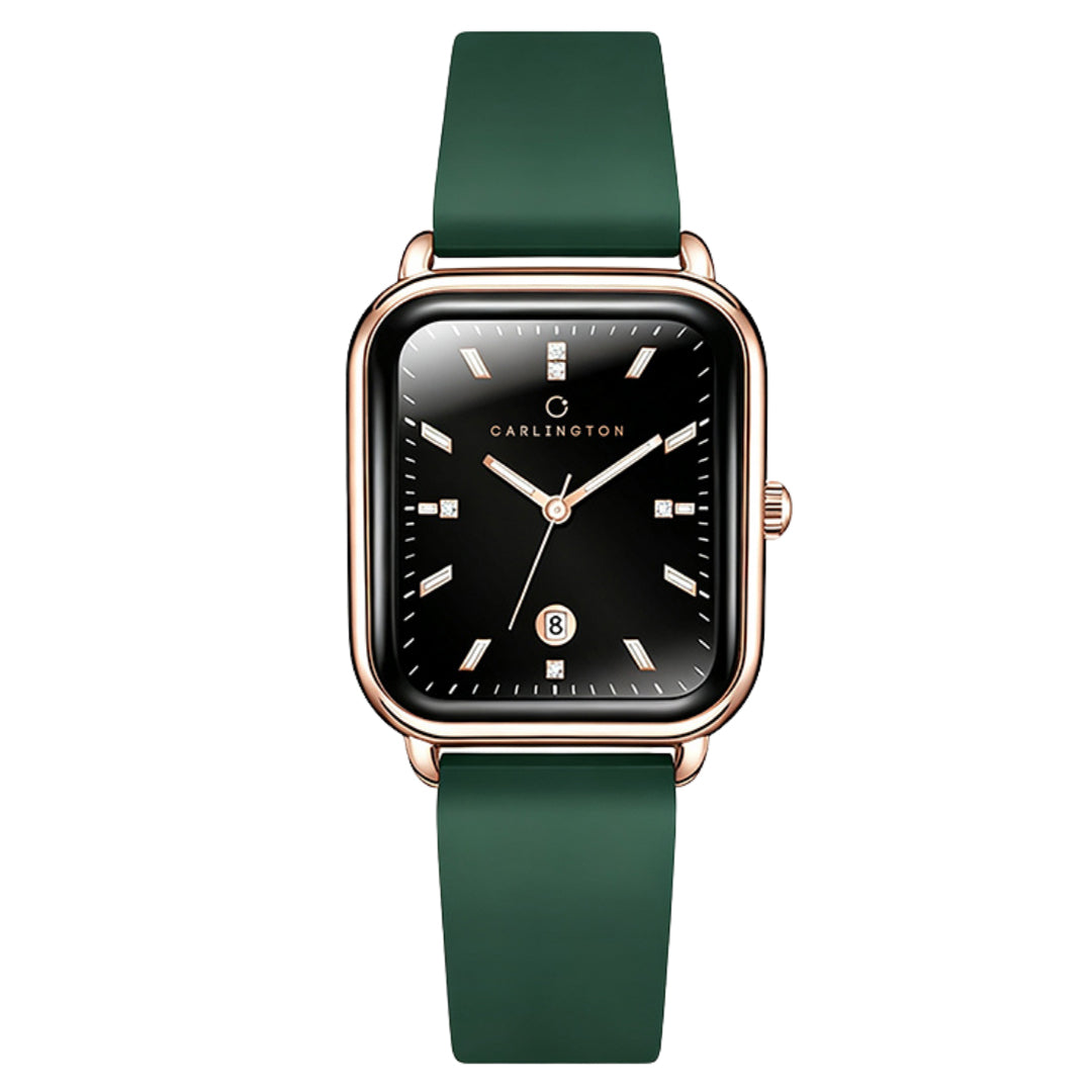 Carlington ASTRO 056 Green – Premium Men's Chronograph-Style Analog Quartz Watch
