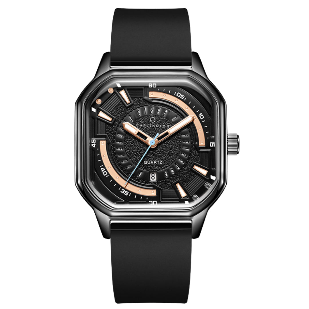 Carlington ASTRO 052 Premium Black – Premium Men's Analog Quartz Watch