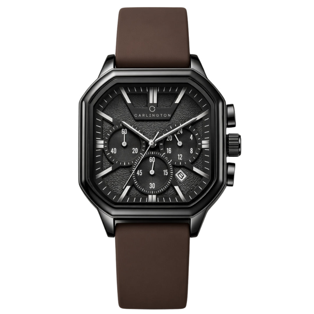 Carlington ASTRO 052 Subdued Brown – Premium Men's Analog Quartz Watch