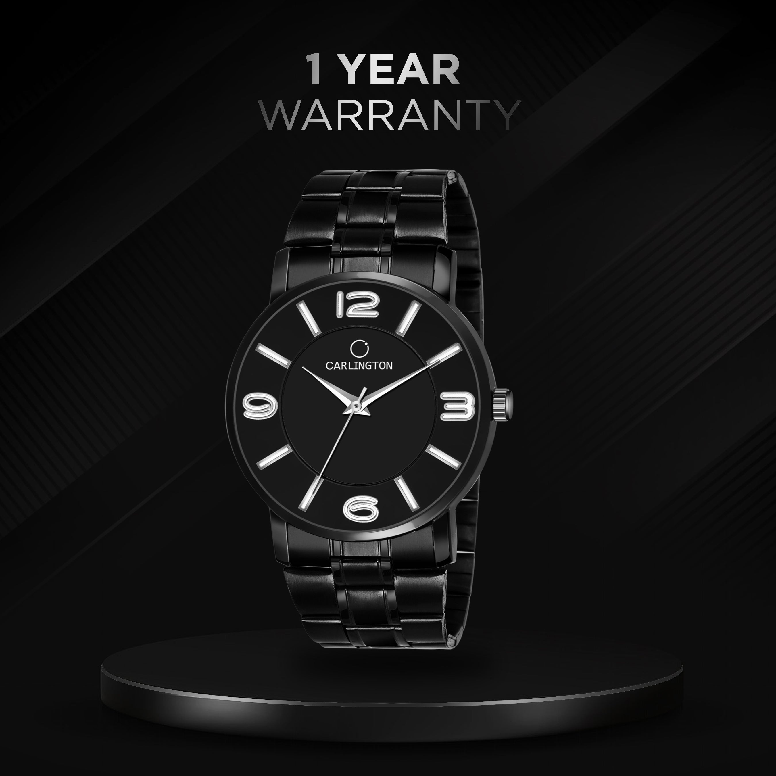 Carlington Men Stainless Steel Watch-CT6030
