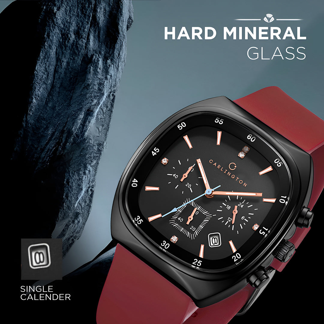 Carlington CT 051 Red Carlington Astro Series Premium Gents Wrist Watches Analog Watch - For Men