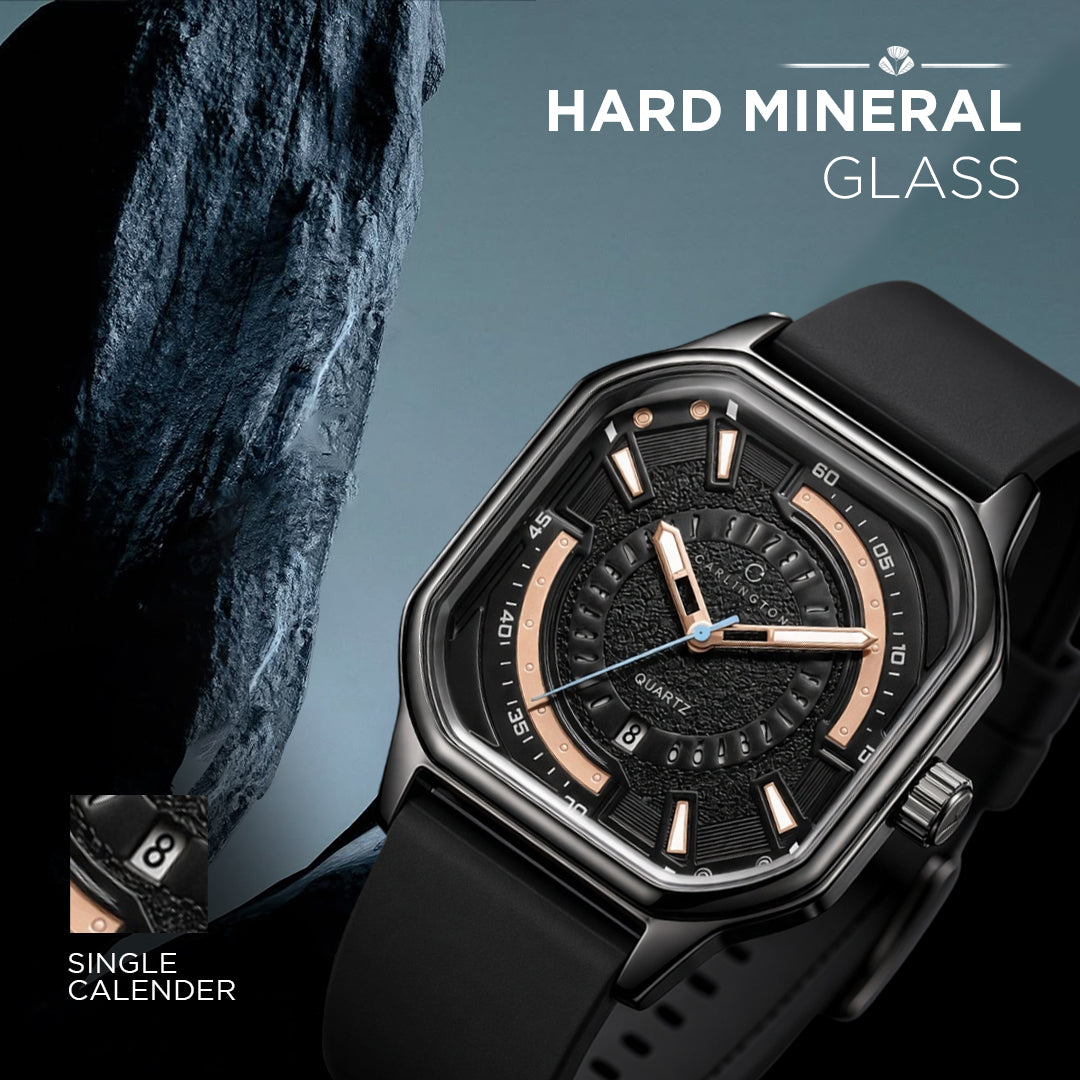 Carlington ASTRO 052 Premium Black – Premium Men's Analog Quartz Watch