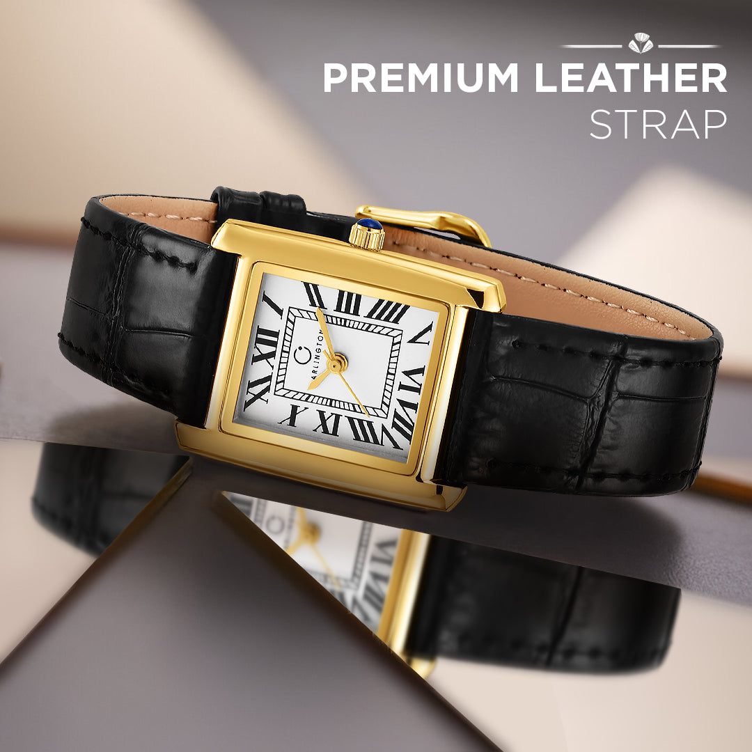 Carlington Aura Series Analog Women Wrist Watches with Premium Leather Belt Strap | Premium Fashion Watches for Ladies | CT - 208