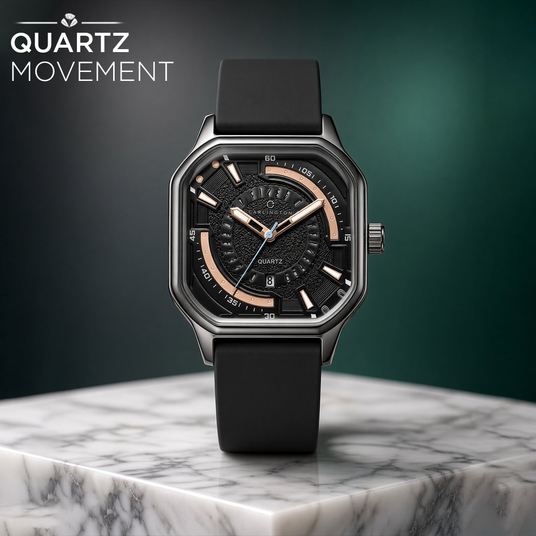 Carlington ASTRO 052 Premium Black – Premium Men's Analog Quartz Watch