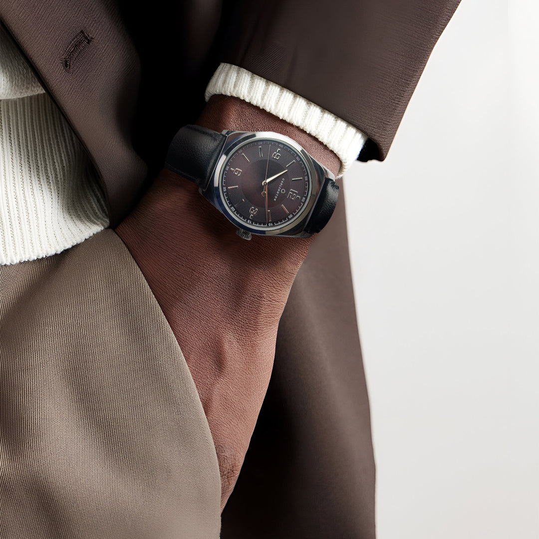 Carlington Aristocrat Series Analog Watches for Men with Premium Leather Strap - CT 1072