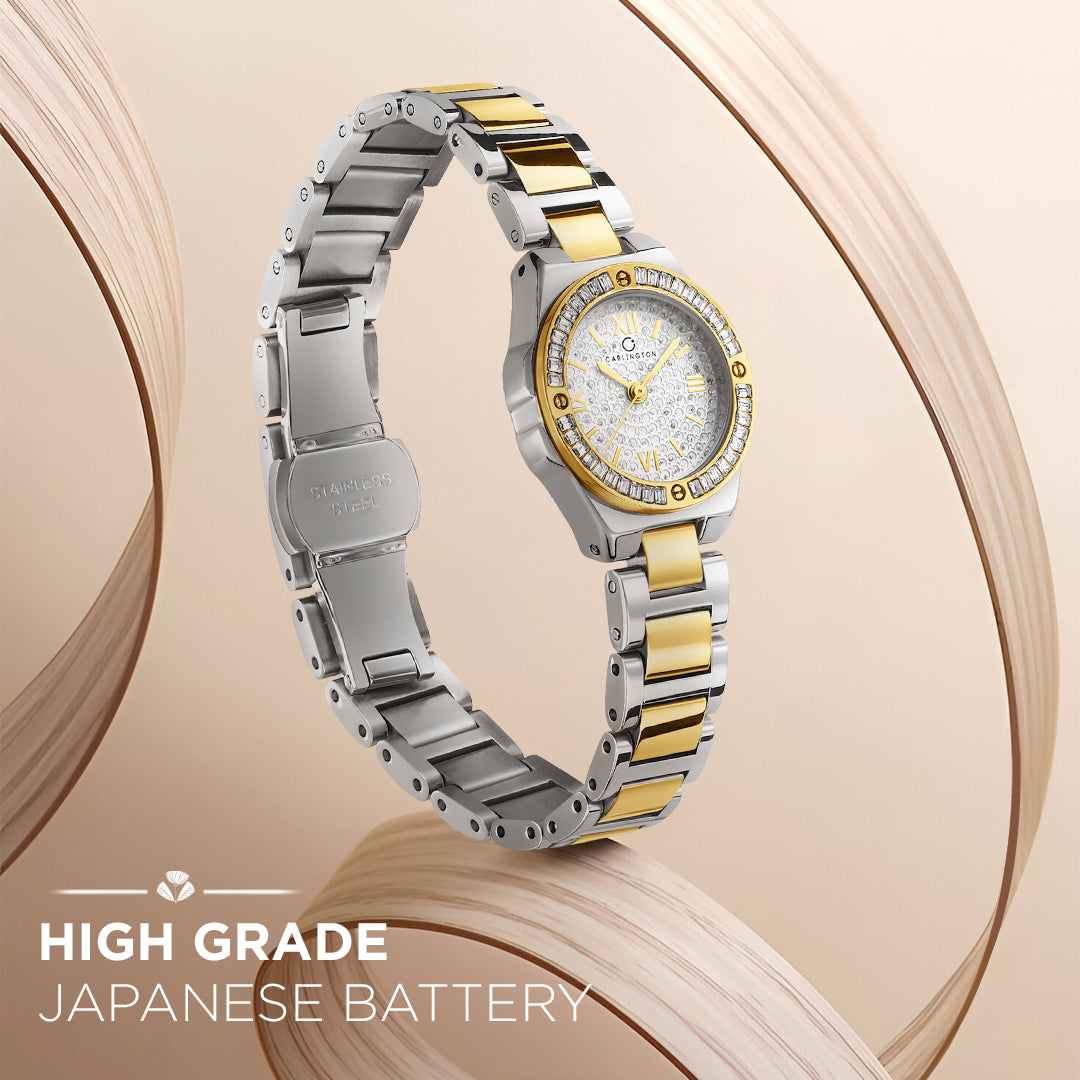 Carlington Diva Series Analog Women Wrist Watches with Stainless Steel Chain Strap | Premium Fashion Watches for Ladies | CT - 116