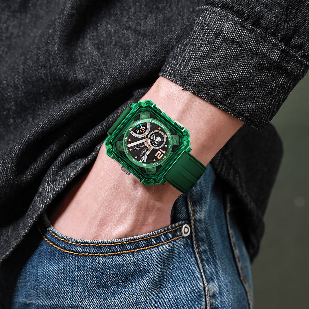 Carlington Velocity Series Analog-Digital Sports Watches for Men and Boys with Alarm, Stopwatch, Backlit Display, Dualtime, Silicone Rubber Strap, Water & Shock Resiatant - CT_8121