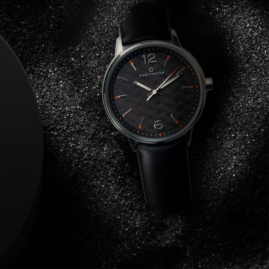 Carlington Aristocrat Series Analog Watches for Men with Premium Leather Strap - CT 1071