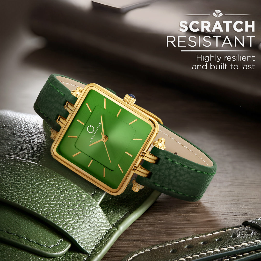 Carlington Aura Series Analog Women Wrist Watches with Premium Leather Belt Strap Fashion Watches for Ladies - CT_209