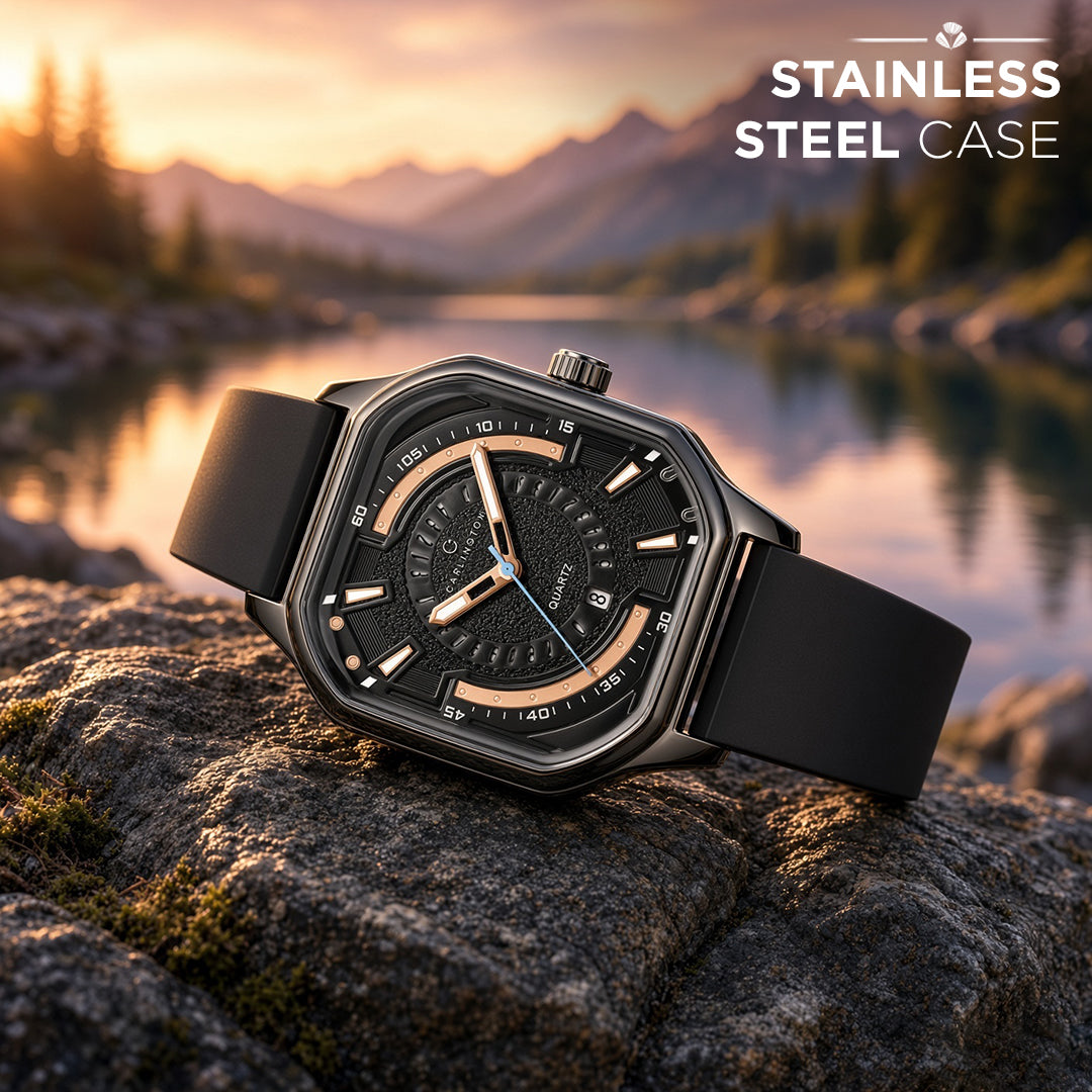 Carlington ASTRO 052 Premium Black – Premium Men's Analog Quartz Watch