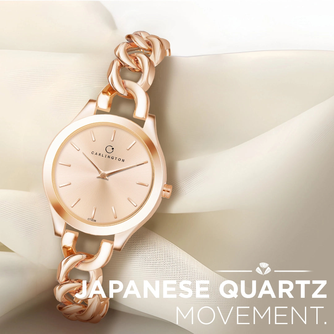 Iconic 2036 Rose gold Analog Womens Watch