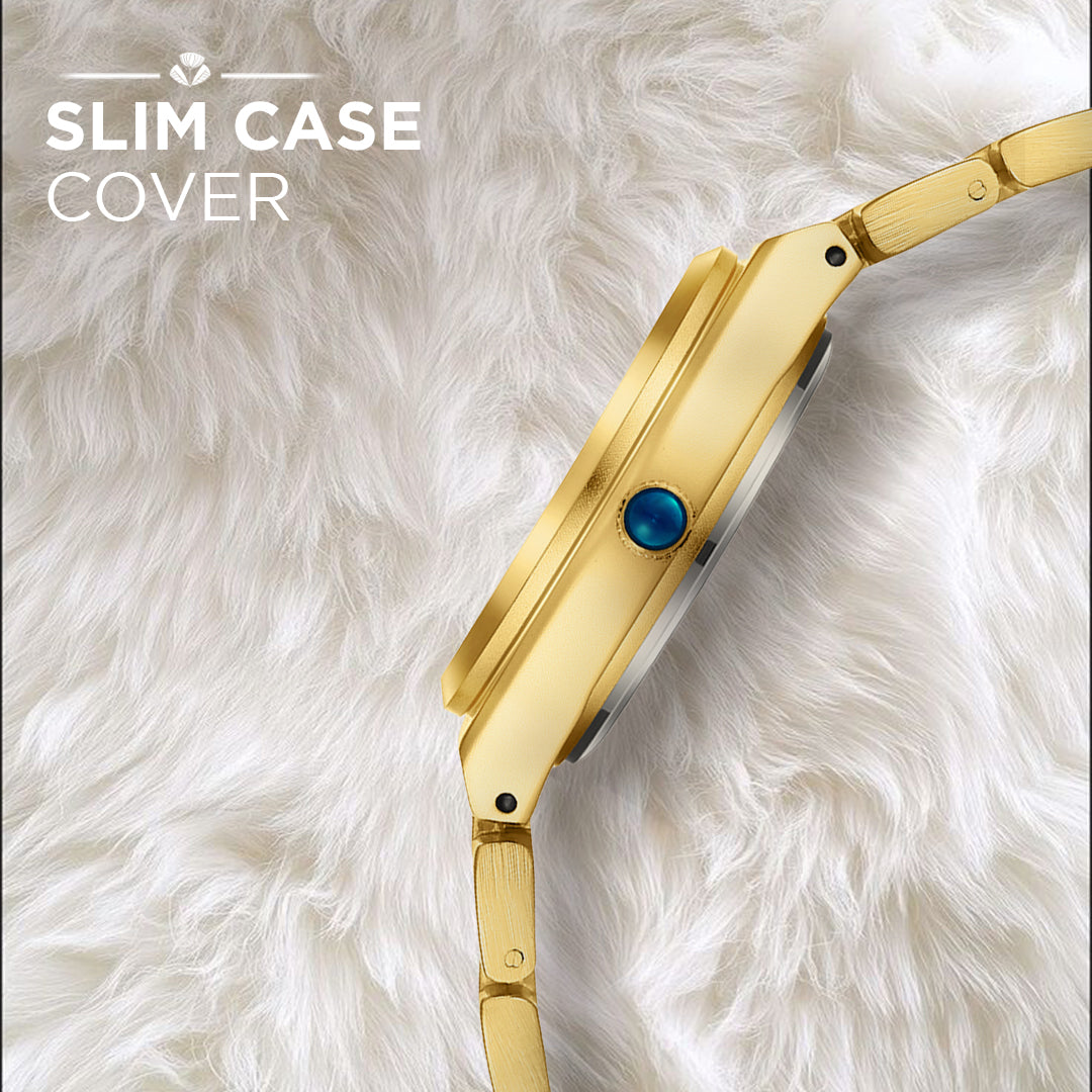 Carlington Diva Series Analog Women Wrist Watches with Stainless Steel Chain Strap | Premium Fashion Watches for Ladies | CT - 101