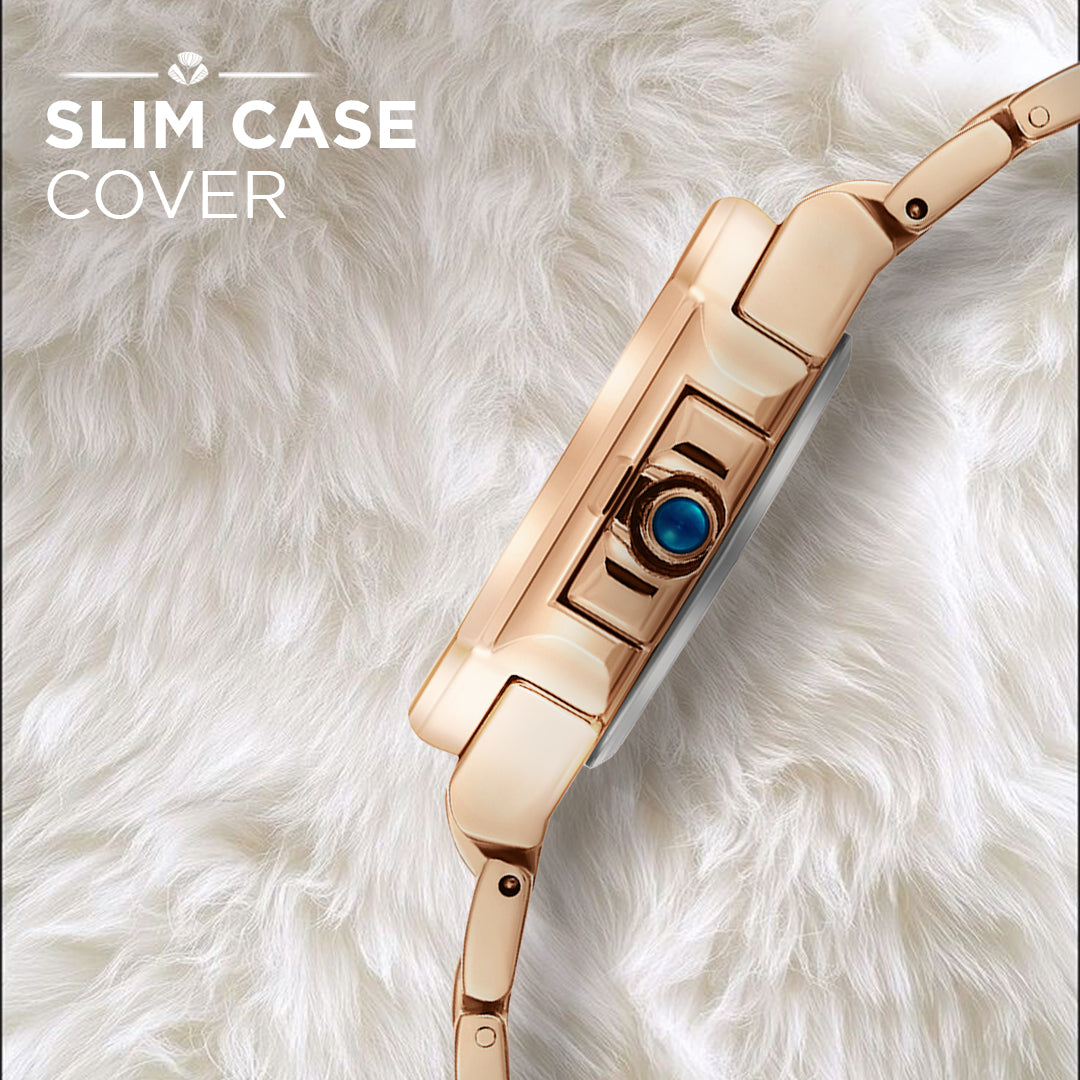 Carlington Diva Series Analog Women Wrist Watches with Stainless Steel Chain Strap | Premium Fashion Watches for Ladies | CT - 103