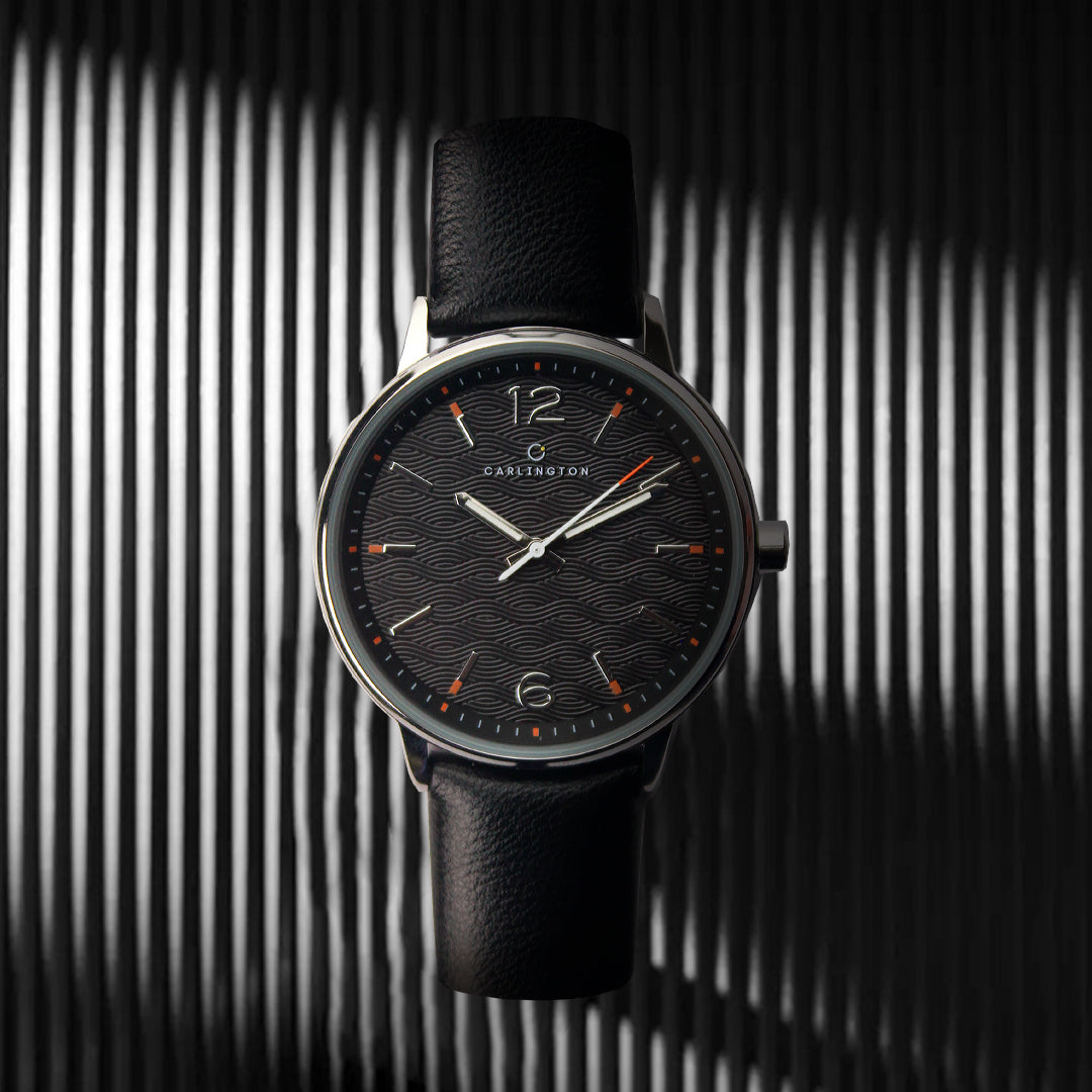 Carlington Aristocrat Series Analog Watches for Men with Premium Leather Strap - CT 1071