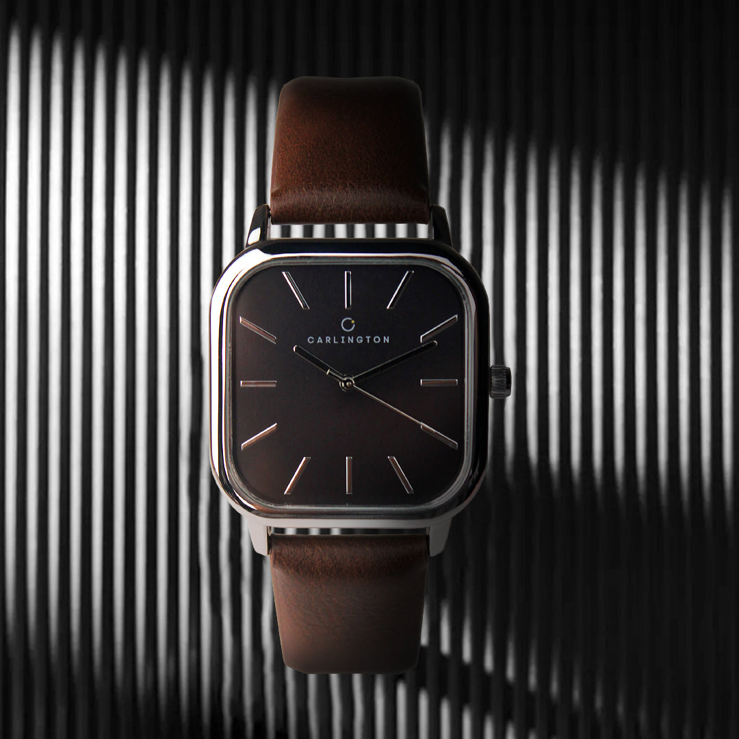 Carlington Aristocrat Series Analog Watches for Men with Premium Leather Strap - CT 1078