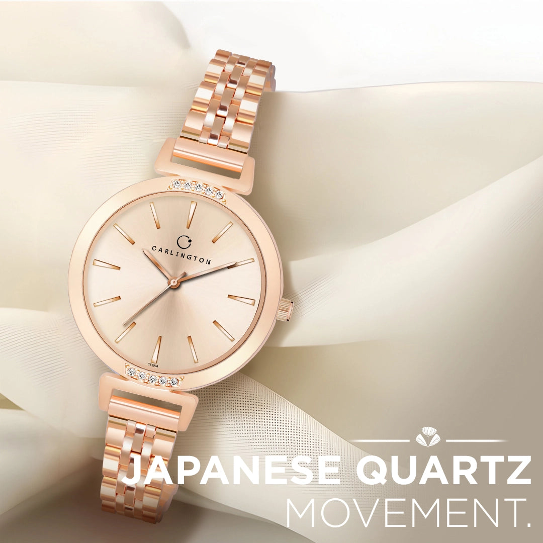 Iconic 2034 Rose gold Analog Womens Watch