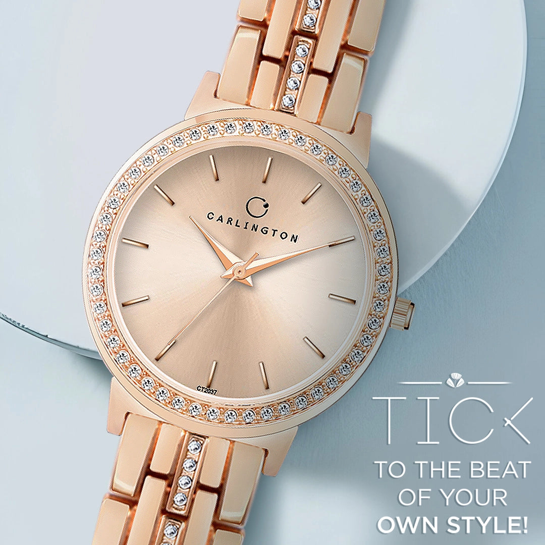 Iconic 2037 Rose gold Analog Womens Watch