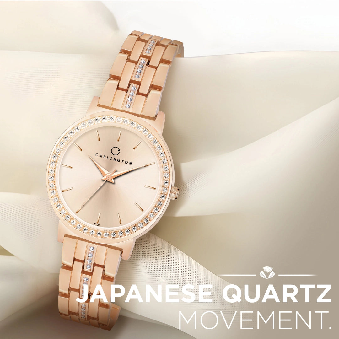 Iconic 2037 Rose gold Analog Womens Watch