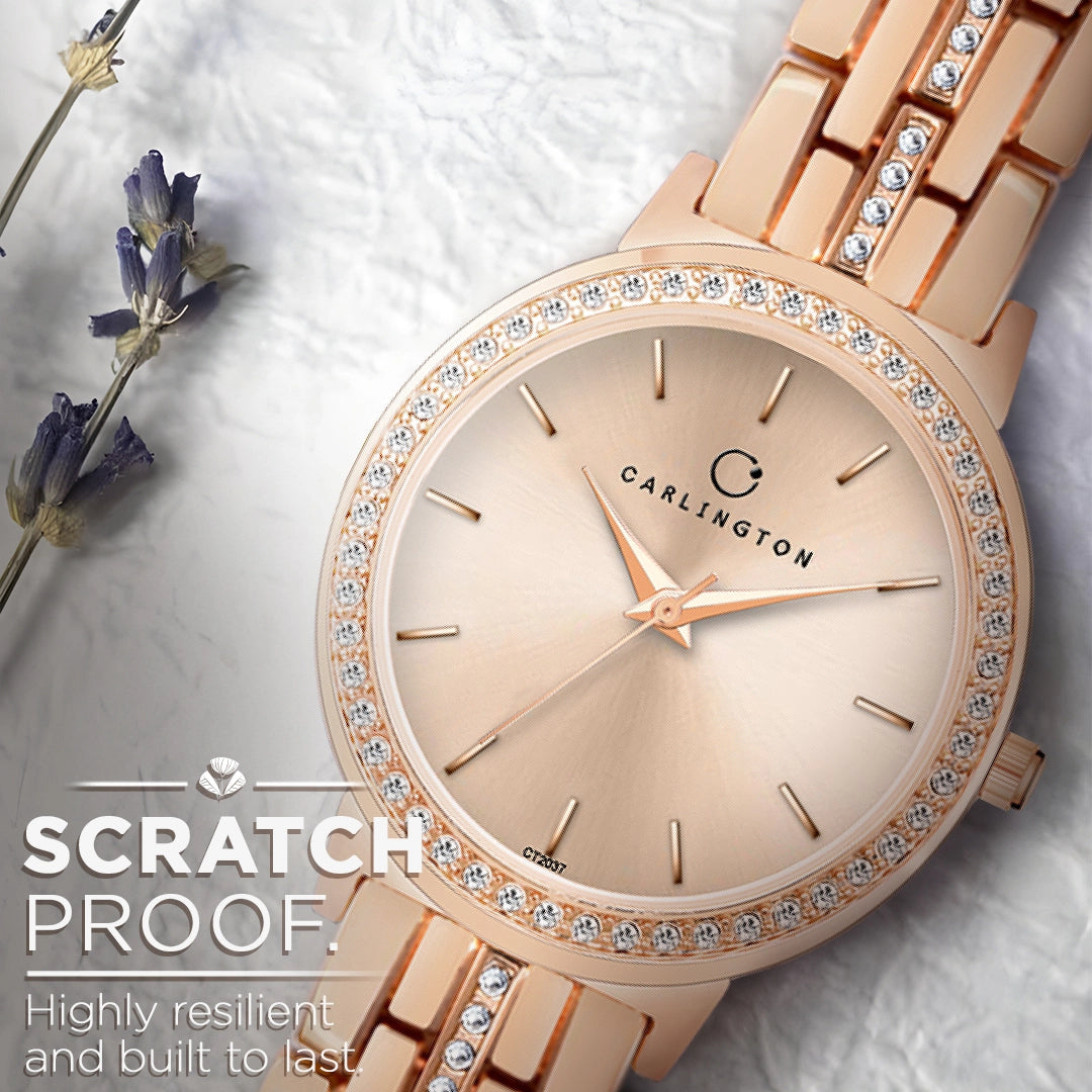 Iconic 2037 Rose gold Analog Womens Watch