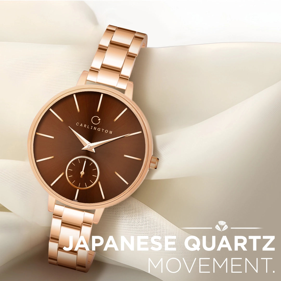 Iconic 2038 Brown Analog Womens Watch