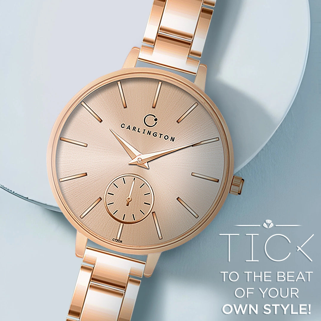 Iconic 2038 Rose gold Analog Womens Watch