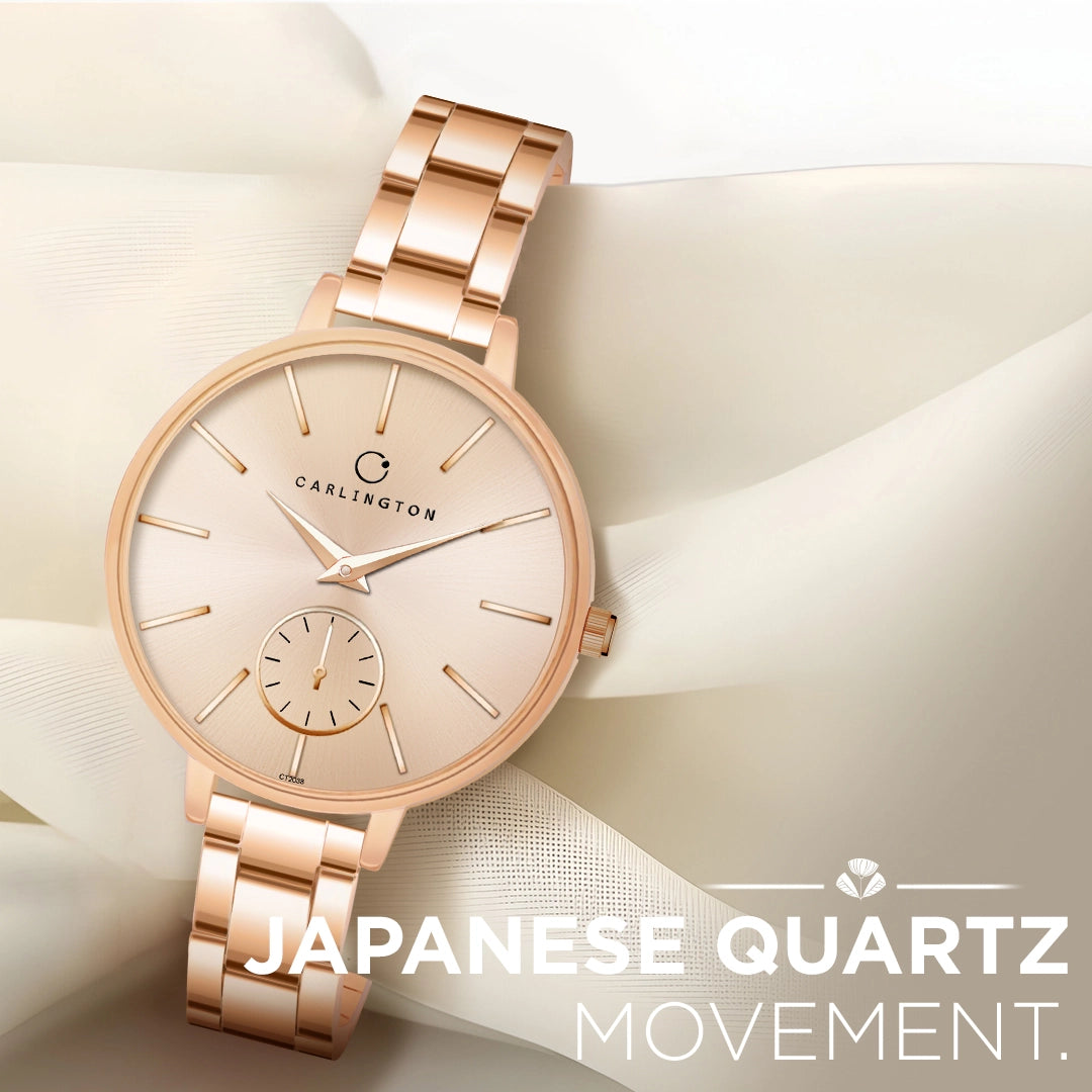 Iconic 2038 Rose gold Analog Womens Watch