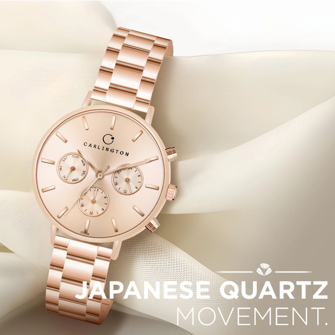 Iconic 2039 Rose gold Analog Womens Watch