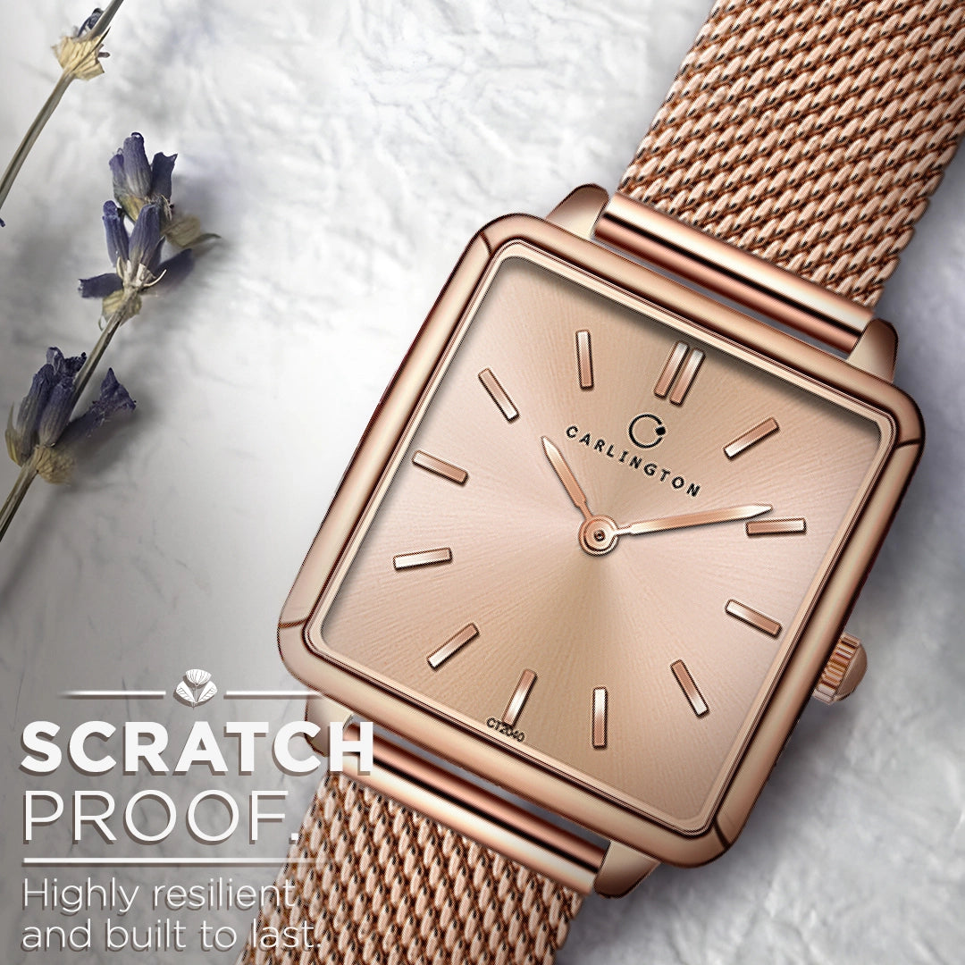 Iconic 2040 Rose gold Analog Womens Watch