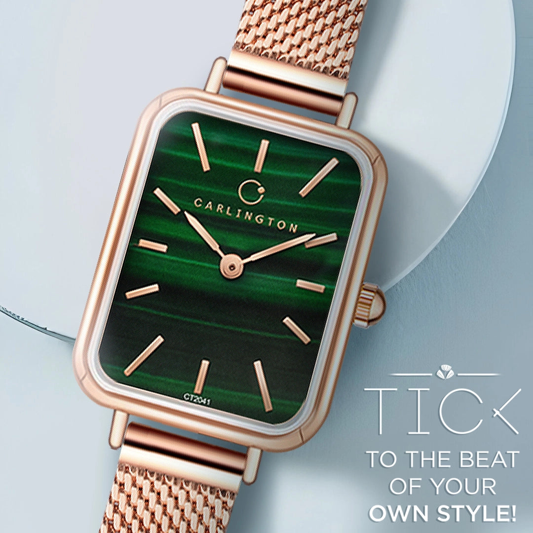 Iconic 2041 Green Analog Womens Watch