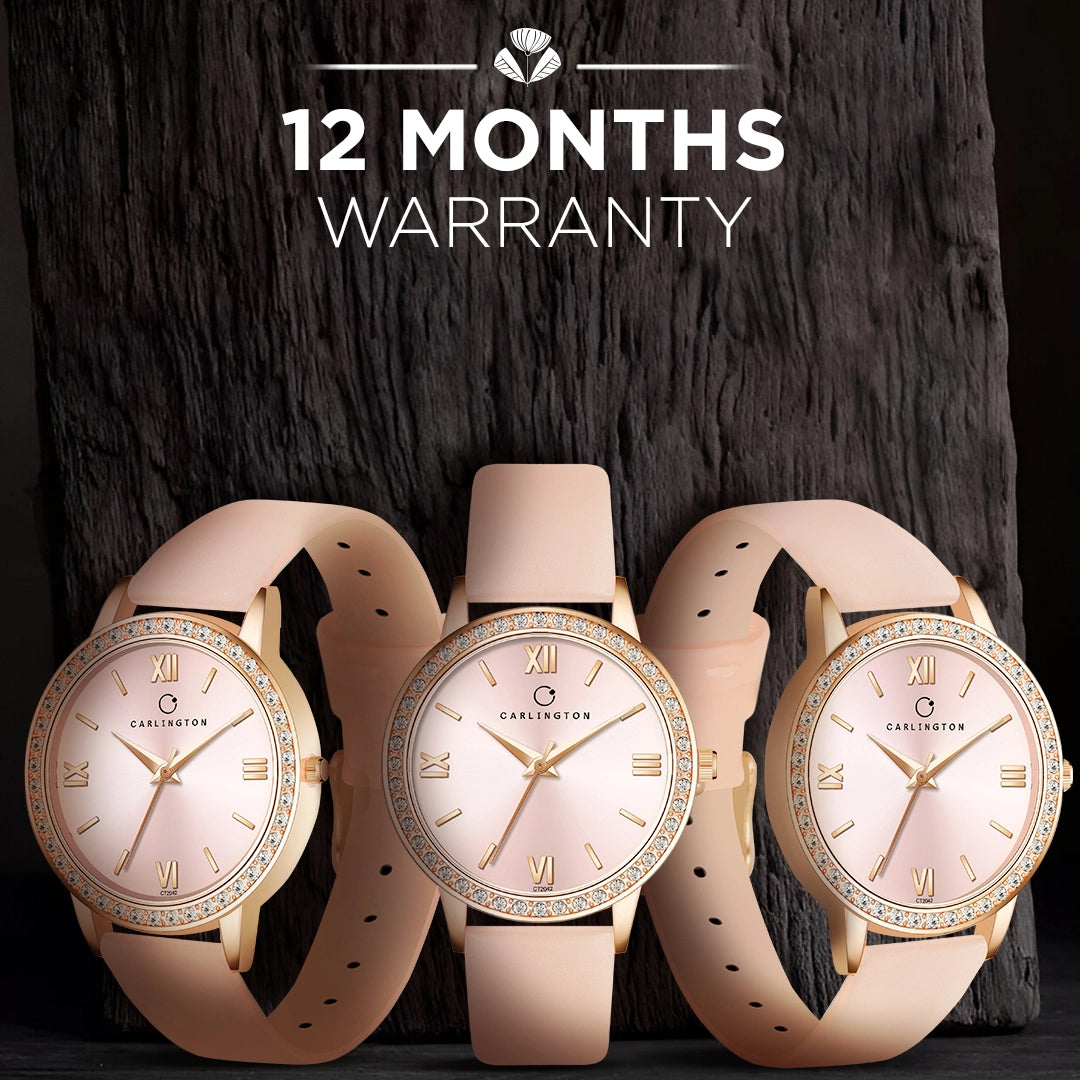 Iconic 2042 Pink Analog Womens Watch