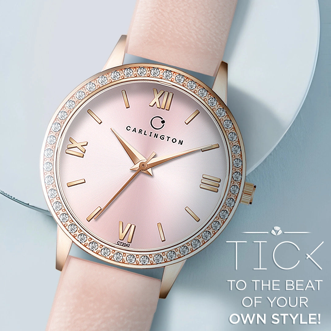 Iconic 2042 Pink Analog Womens Watch